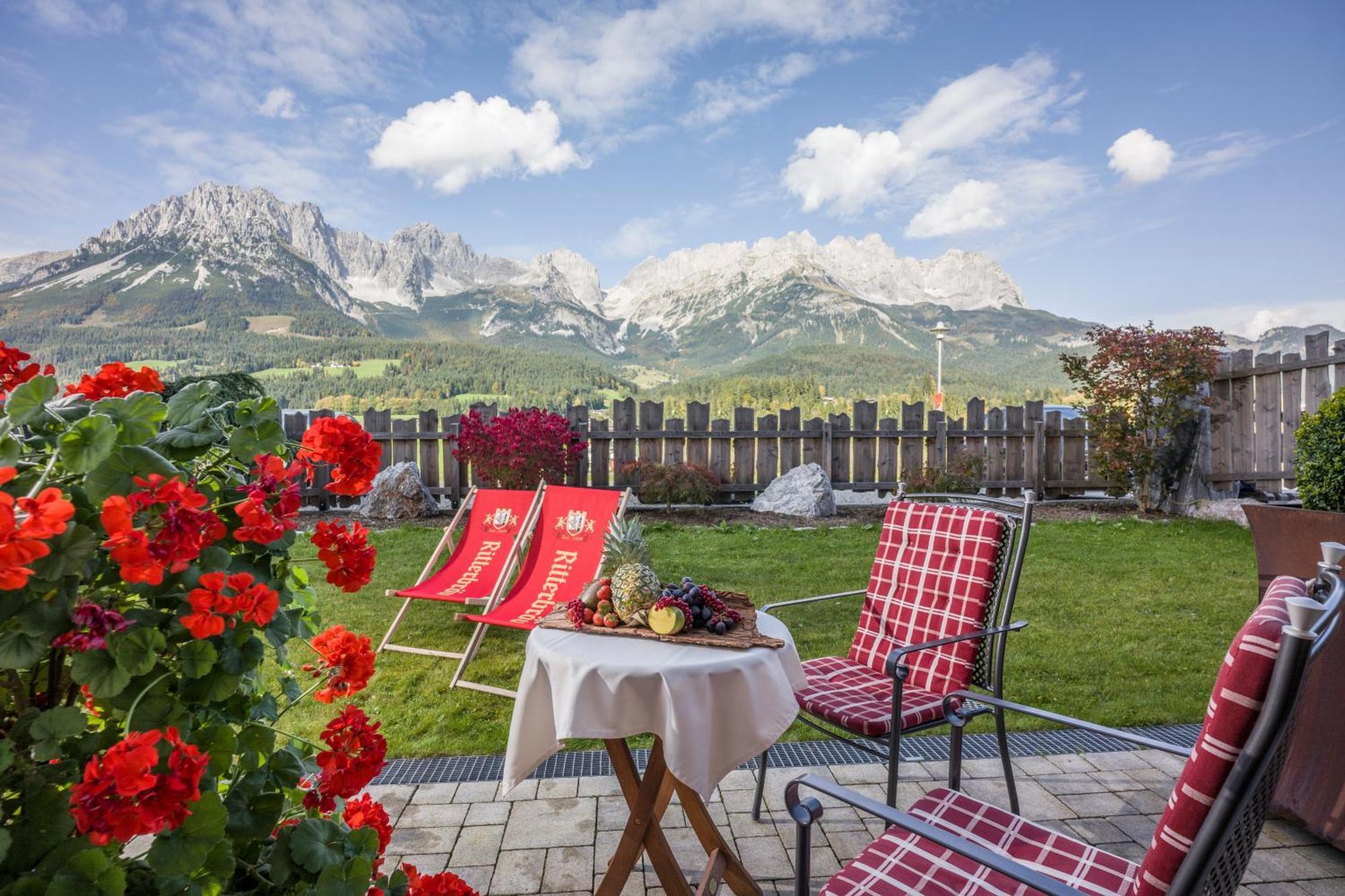Hotel Ritterhof Ellmau Eksteriør billede